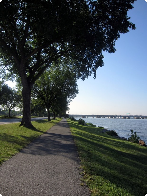 running hains point waterfront dc