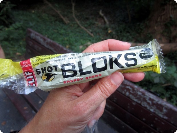 clif margarita shot blok review