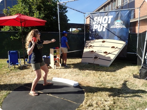 tracktown shot put