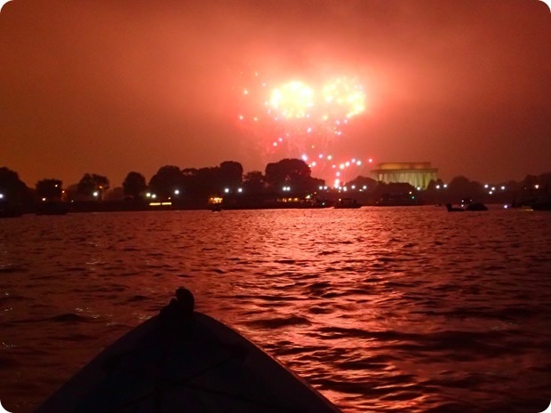 4th of july washington dc fireworks from the water