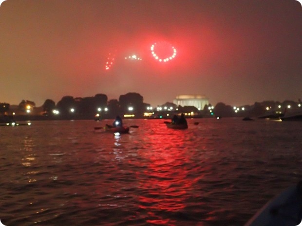 4th of july washington dc fireworks via kayak