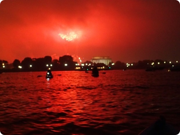4th of july washington dc fireworks via kayak