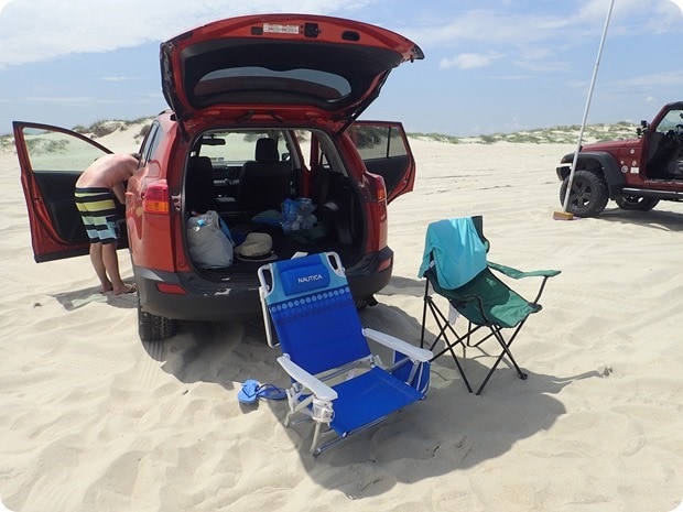 corolla horse beach