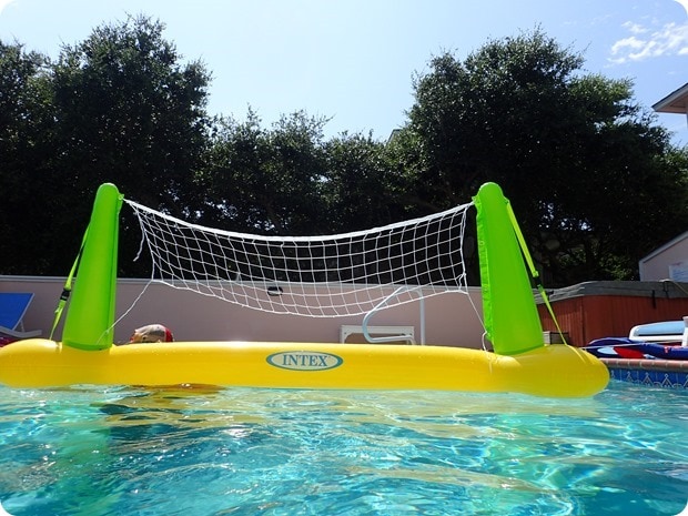 pool volleyball