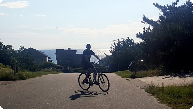 biking at the beach duck obx