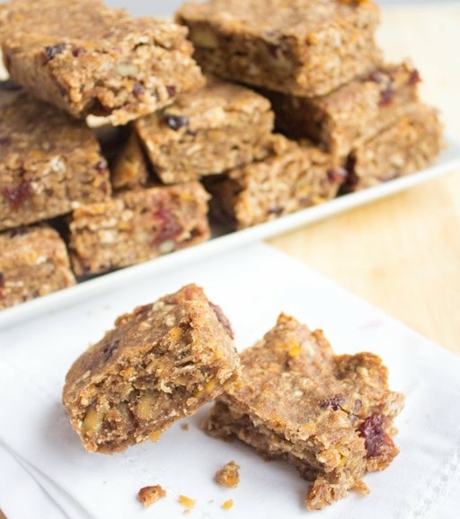 red lentil granola bars