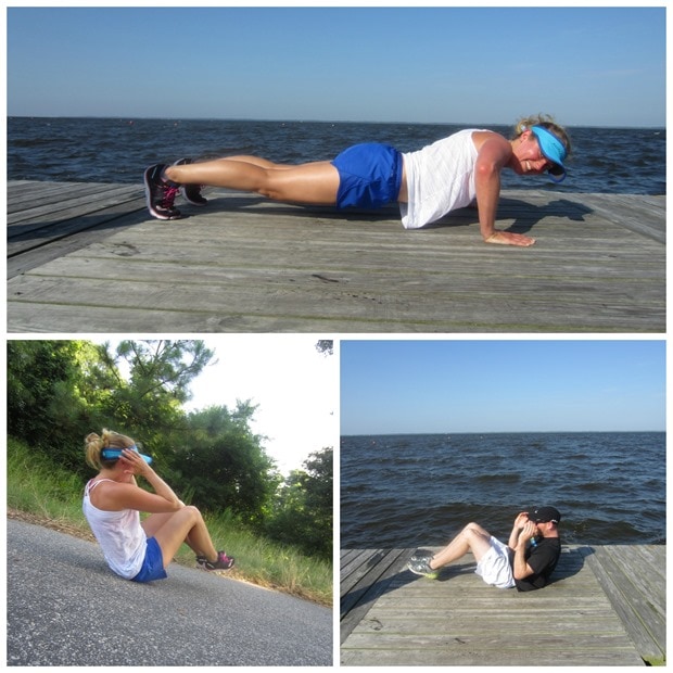 running outdoor boot camp 