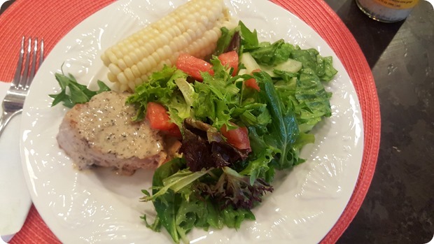 simple fish beach dinner
