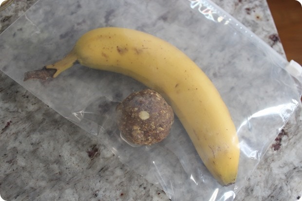 healthy portable afternoon snack