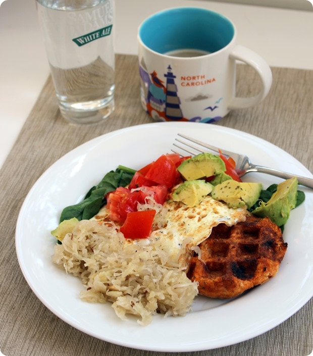 post run brunch