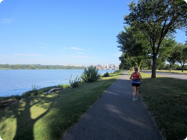 running hains point