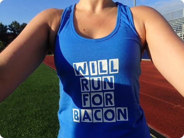 will run for bacon tank
