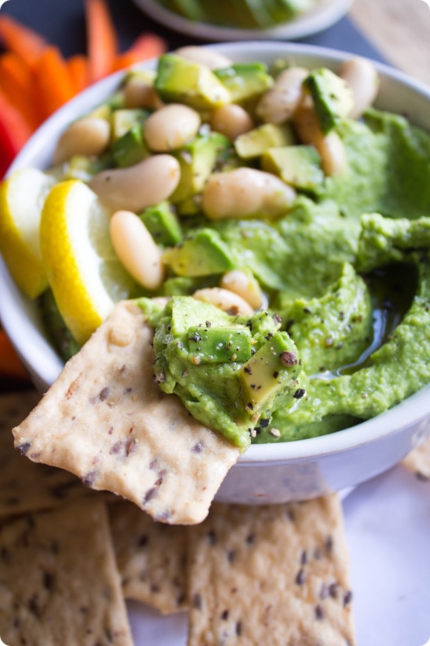 avocado hummus 5 lemon avocado white bean hummus