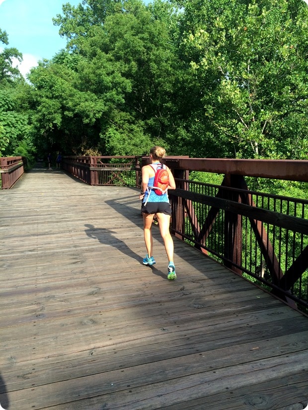 capital crescent trail marathon training
