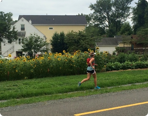 marathon training long run on w&od trail falls church