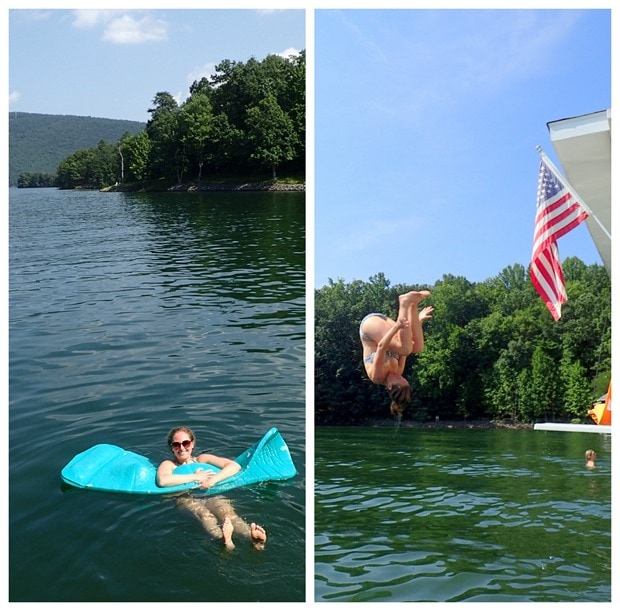 smith mountain lake swimming diving