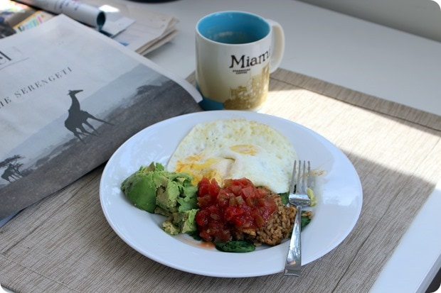 post-run refuel meal