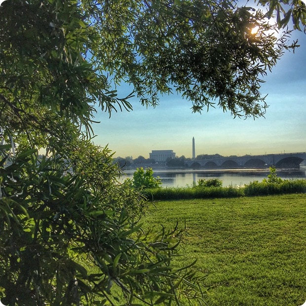 running on the mt vernon trail