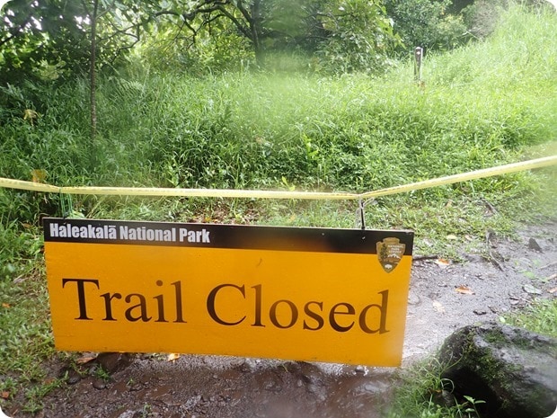 haleakala national park closed
