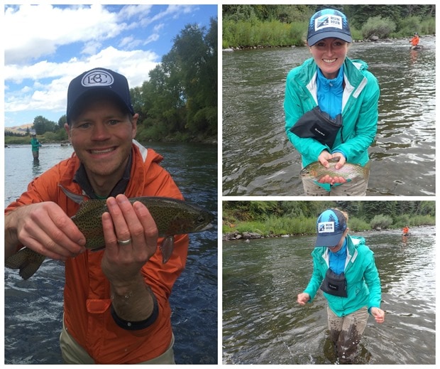 fly fishing rainbow trout colorado