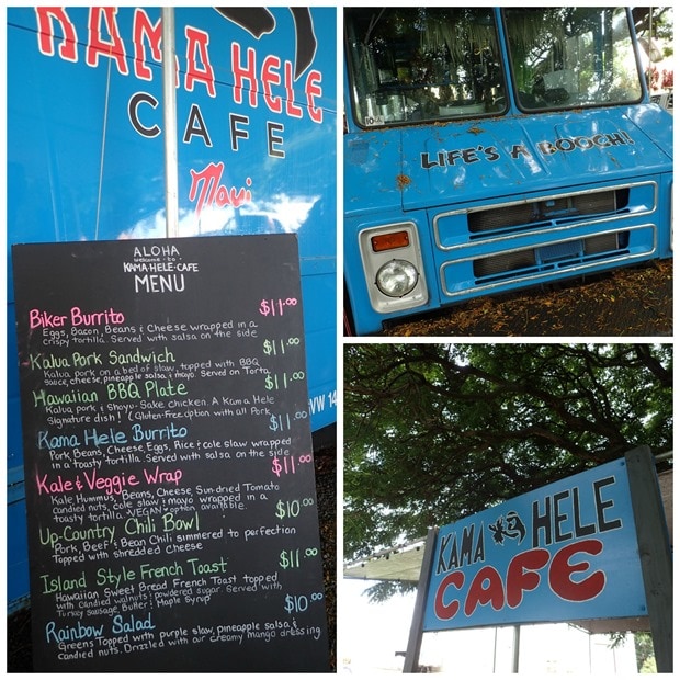 kama hele cafe food truck maui