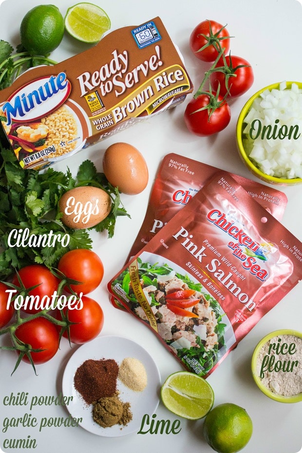 salmon cakes ingredients