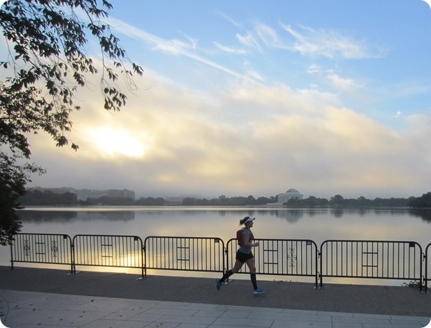 dc tidal basin sunrise run
