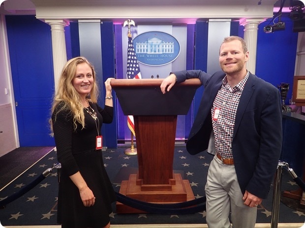 white house press briefing room tour