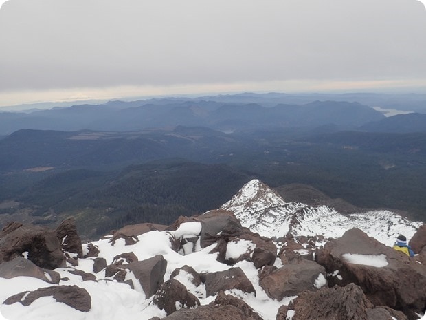 descent mt st helens summit