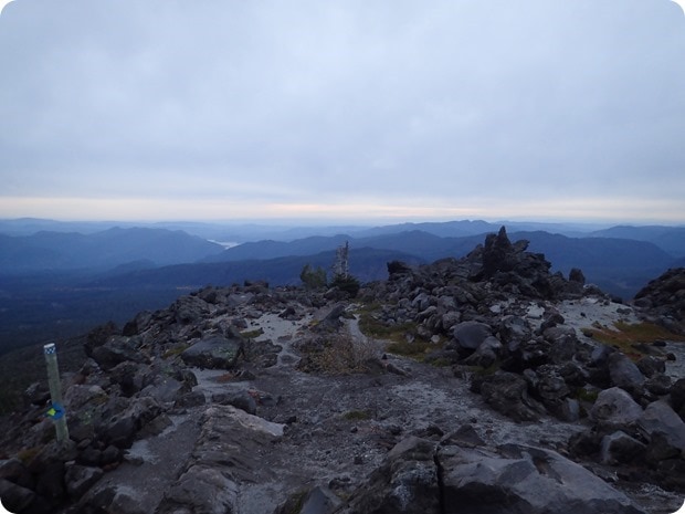 sunset mt st helens