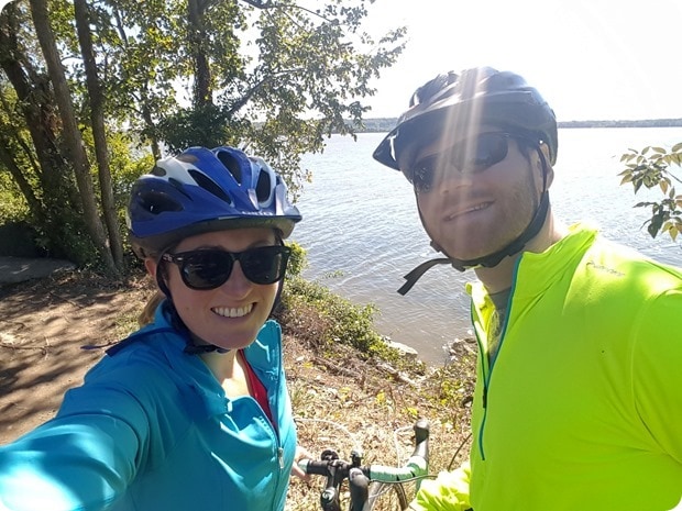 biking