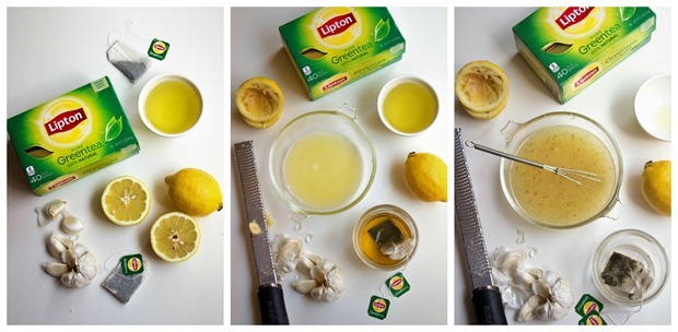 green tea vinaigrette