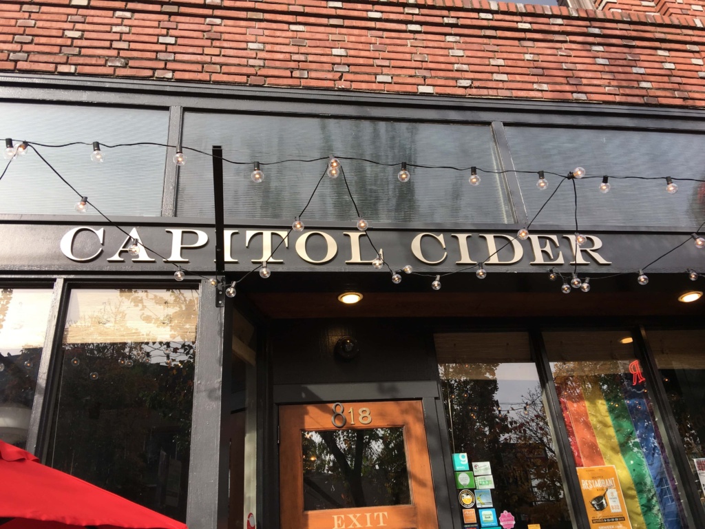 Capitol cider Seattle review