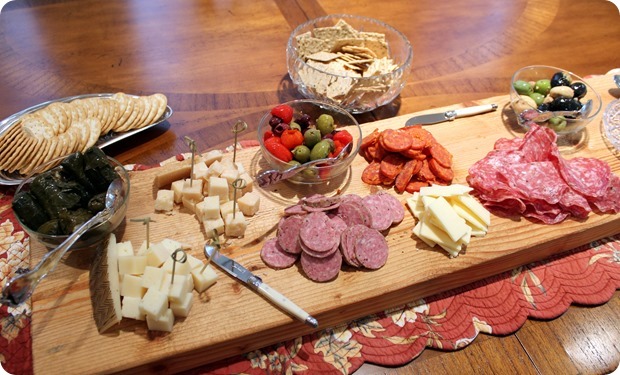 appetizer cheese board