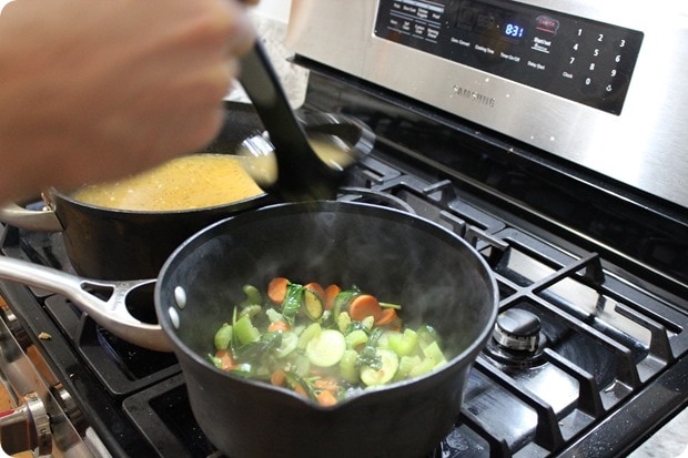 homemade turkey soup