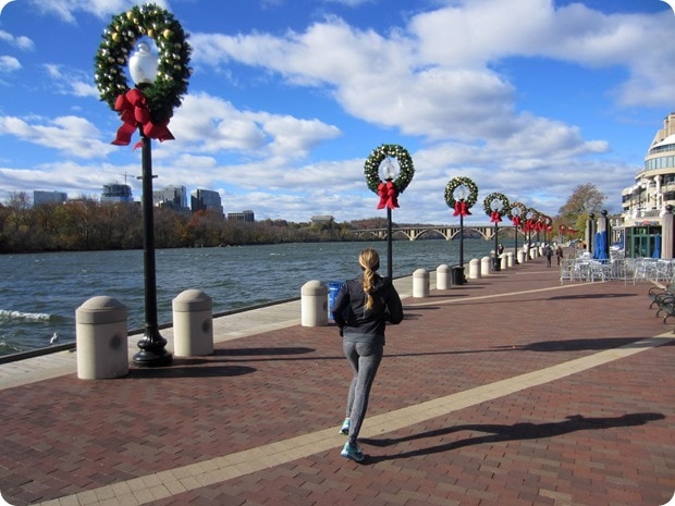 georgetown waterfront christmas decorations