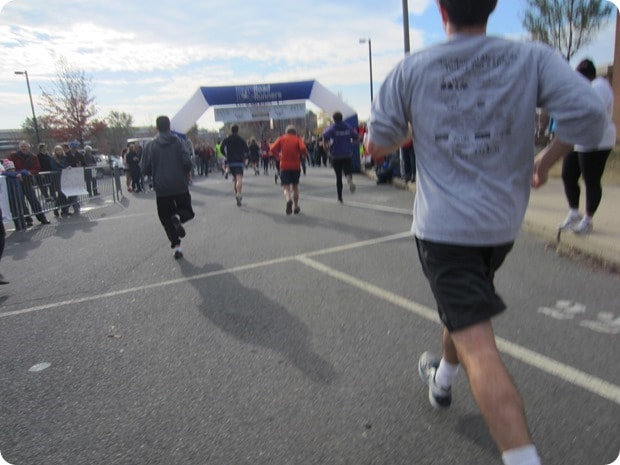 alexandria turkey trot finish