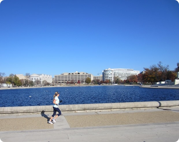 running the us capitol