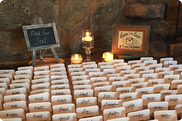 seat arrangements wedding wine cork