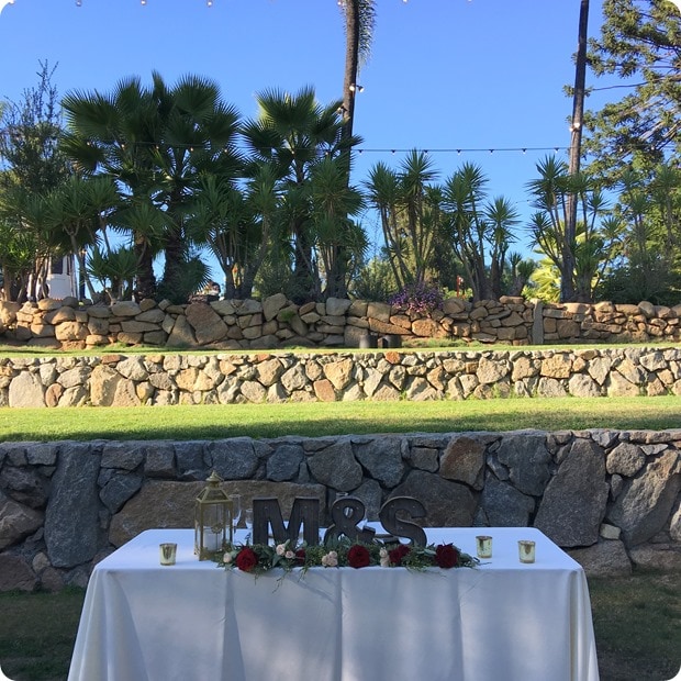 mount woodson castle wedding