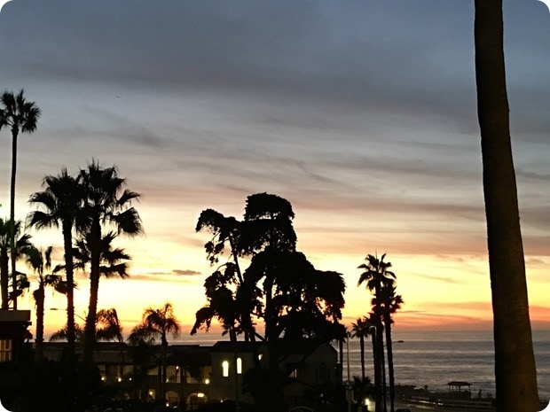 sunset la jolla cove