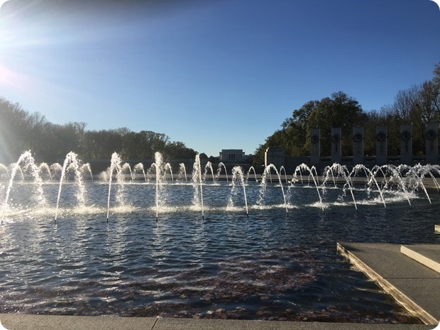 world war 2 memorial water