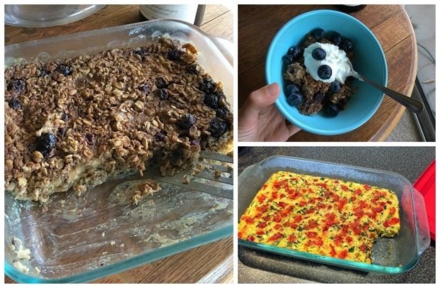 make ahead healthy breakfasts