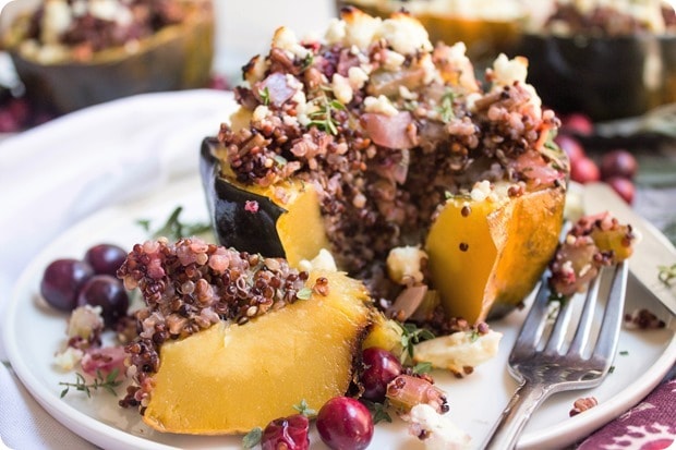 stuffed acorn squash 