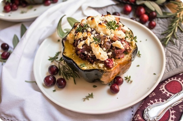 stuffed acorn squash recipe