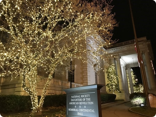 memorial continental hall christmas decorations
