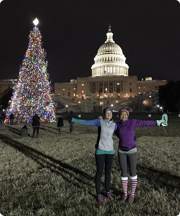 dc christmas tree running tour