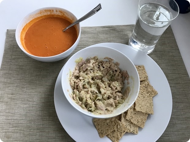easy tuna salad lunch