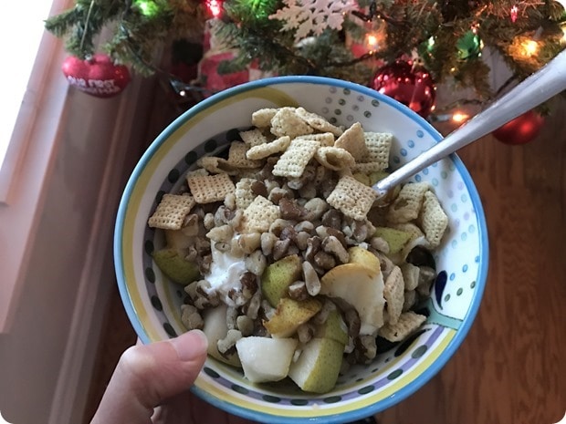 easy yogurt bowl afternoon snack