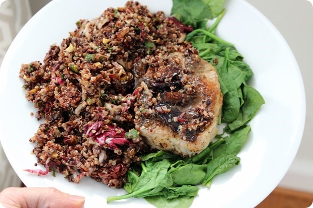 sun basket pork chop